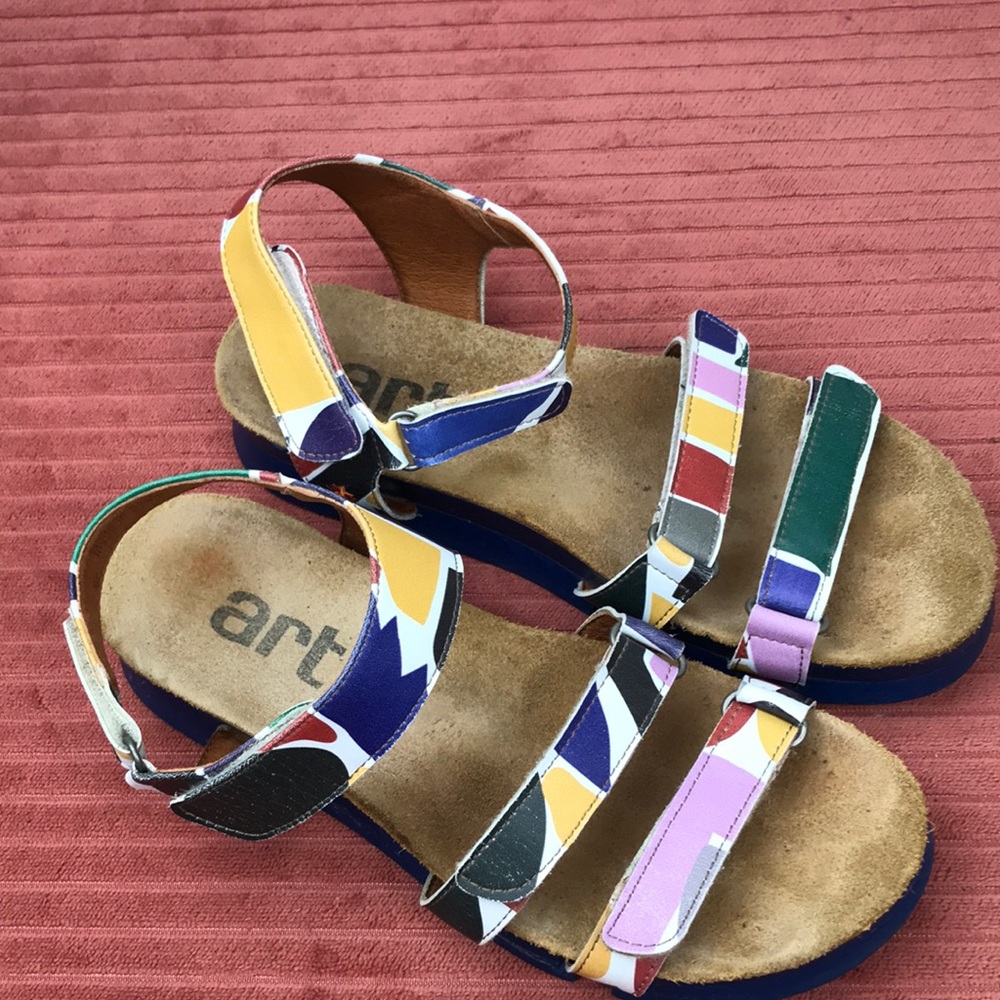 the Art Company Womens Colourful Sandals